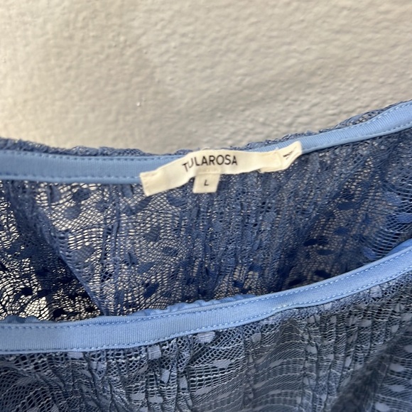 Tularosa Blue Belted Dress - Picture 4 of 7